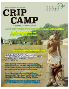 Crip Camp movie on Netflix or Youtube