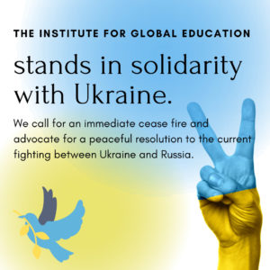 Poster to stand in solidarity with Ukraine